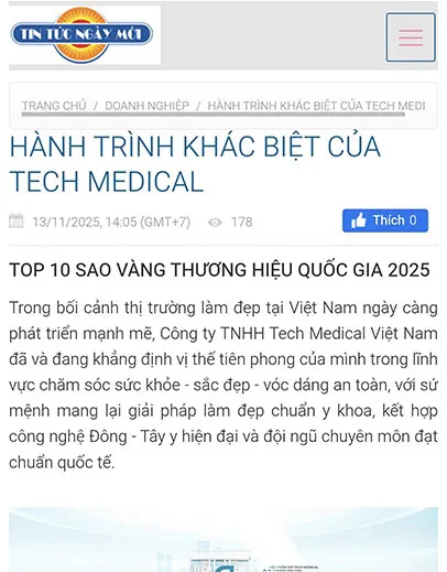TOP 10 THƯƠNG HIỆU SAO VÀNG QUỐC GIA 2025